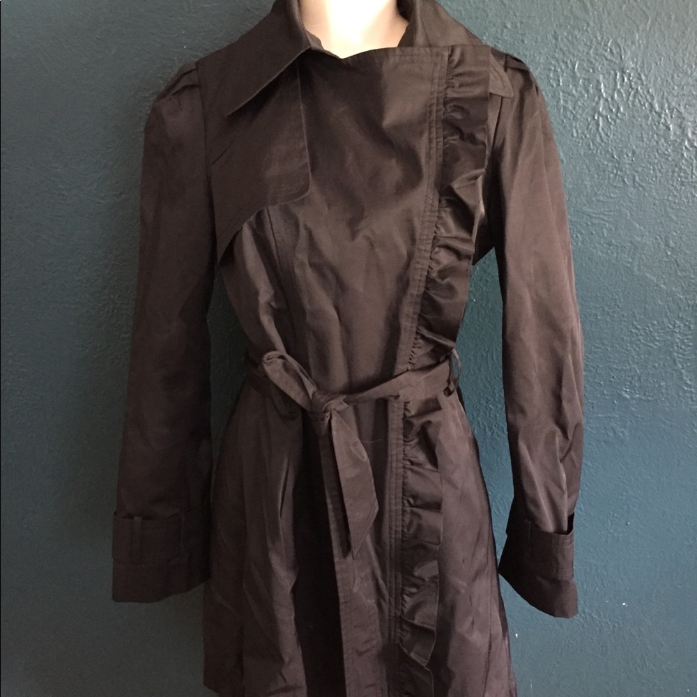 Jessica Simpson trench coat